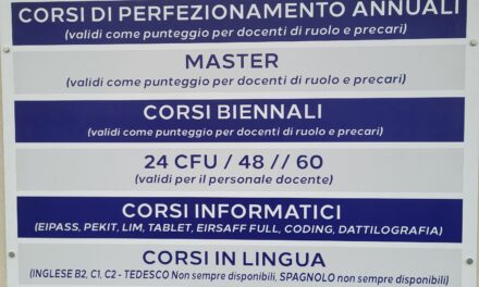 Il CONITP comunica che sono aperte le iscrizioni per i seguenti corsi